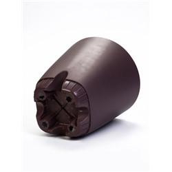 Горшок для цветов «Гранд», 15 л, d=29.5 см, h=31 см, пластиковый, с прикорневым поливом, фиолетовый