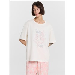 КОМПЛЕКТ ЖЕНСКИЙ (ФУТБОЛКА, БРИДЖИ) 592541