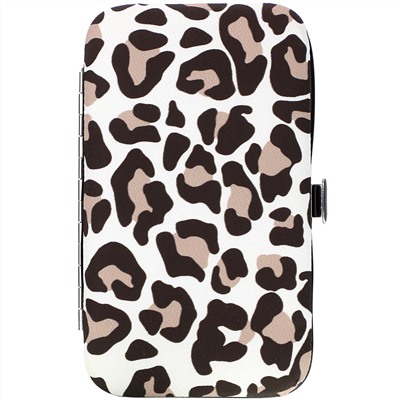 The Vintage Cosmetic Co., Manicure Purse, Leopard Print, 1 Kit