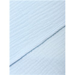 Полотенце - уголок муслиновое «Крошка Я», 75×75 см, хлопок 100%, голубое