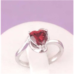 Кольцо родий H01-10768р  размер 18 18,5 19 19,5