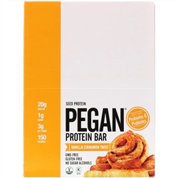 Julian Bakery, PEGAN Protein Bar, Vanilla Cinnamon Twist, 12 Bars, 2.29 oz (65 g) Each