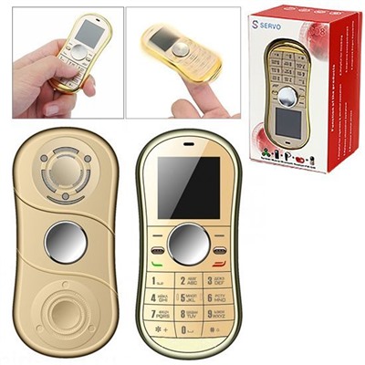 Мини телефон - спиннер 2sim, FM, MP3, BLuetooth