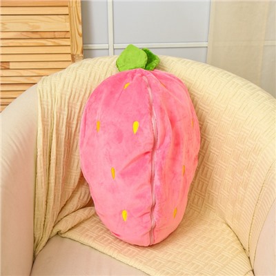 Мягкая игрушка без наполнителя «Зайка-клубника», 60 см