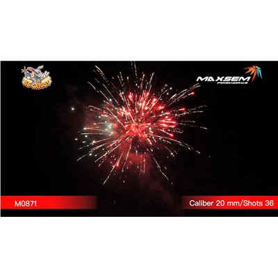 Фейерверк M0871 Лунное затмение / THE MOON ECLIPSE (0,8" х 36)