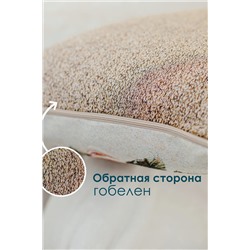 Наволочка декоративная 65х45 Роза бежевый НАТАЛИ, 1076475