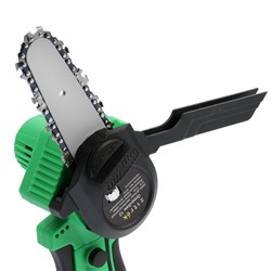 Пила цепная аккумуляторная Zitrek GreenSaw 12 082-1859, 12 В, 1.5 Ач, Li-ion АКБх2 шт., ЗУ
