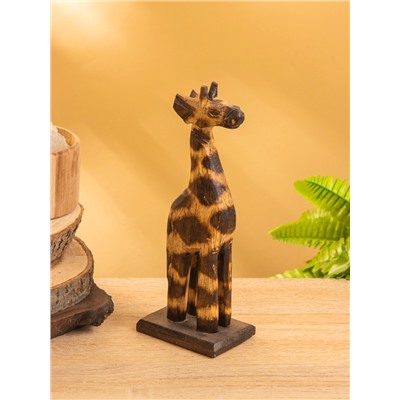 Сувенир «Жирафик», 8×5×20 см, дерево, коричневый