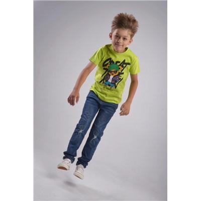 Футболка детская для мальчиков Acid арт.7173820 (Зеленый)