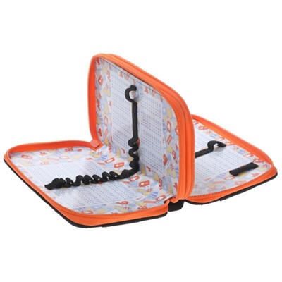 Пенал 4-х ств. 190х110 мм "Sport car" с табл.умножения (089048) 47109 Хатбер