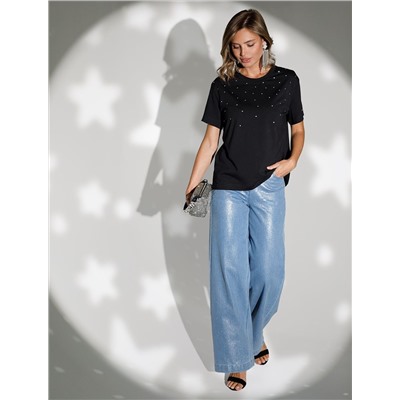 VILATTE Футболка D49.124