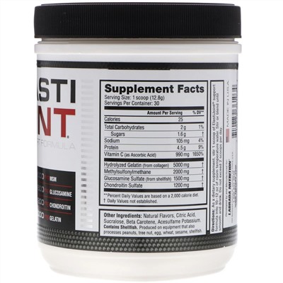 Labrada Nutrition, ElastiJoint, формула комбинированной поддержки, вкус апельсина, 13,54 унции (384 г)