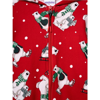 Пижама-комбинезон трикотажная унисекс для детей