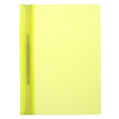 Набор папок-скоросшивателей А4, Calligrata Neon, 160 мкм, 8 штук, МИКС, прозрачный верх