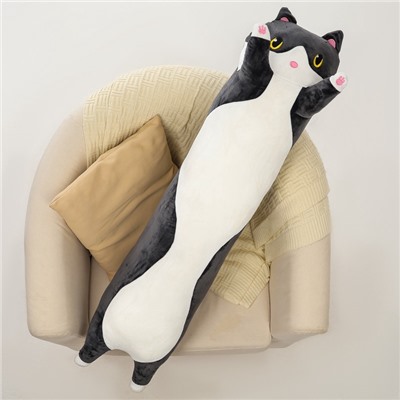 Мягкая игрушка без наполнителя «Котик», 110 см, цвет черный