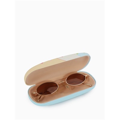 Футляр для очков на хлопушке, с рисунком, размер 16×4×6 см, МИКС