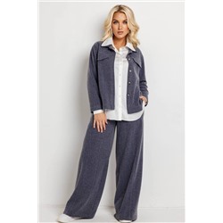 Брюки женские  162Ф/02/Сиреневый меланж