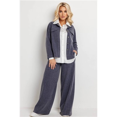 Брюки женские  162Ф/02/Сиреневый меланж