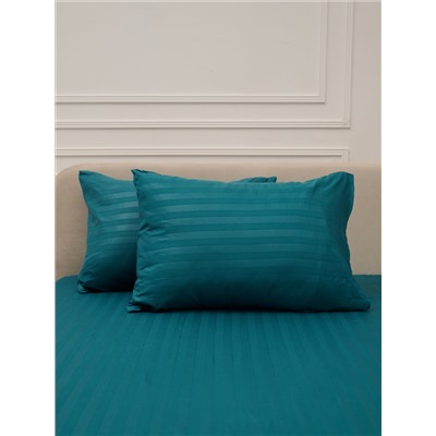 Комплект наволочек Микрофибра Страйп - Морская волна