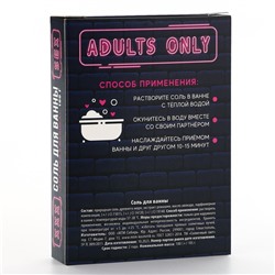 Соль для ванны Love, 100 г, аромат ежевики, 18+, Чистое счастье