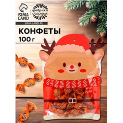 Сладкий подарок конфет «Нота бум» дой-паке олень, 100 г