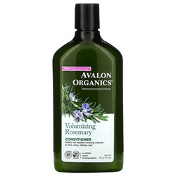 Avalon Organics, кондиционер, для увеличения объема волос, розмарин, 312 г (11 унций)