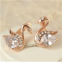 Серьги позолота H01-15363