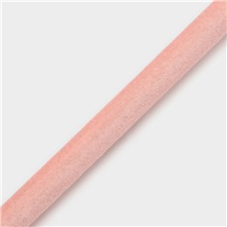 Плечики - вешалки для одежды LaDо́m Rose Gold, 44.5×1.2×23 см, 2 шт., с перекладиной, покрытие вельвет, широкие плечики, розовые