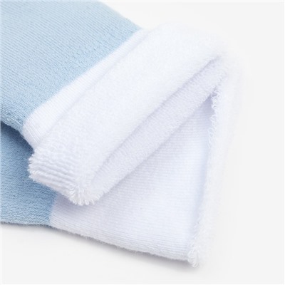 Носки детские для мальчика махровые Крошка Я Boy, 2 пары, размер 12-14 см