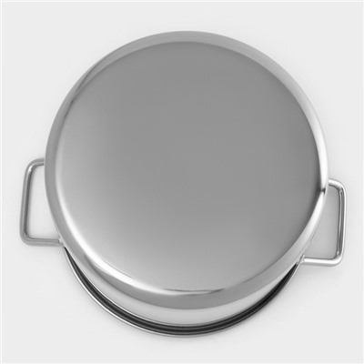 Кастрюля Катунь «Общепит», 17 л, d=30 см, нержавеющая сталь