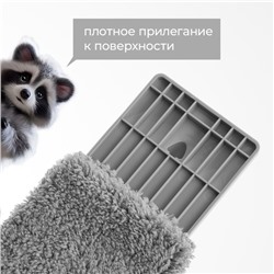 Щётка для окон с гибким механизмом, поворот насадки 180°, телескопический черенок, длина 131 см, насадка из микрофибры 31×6.5 см