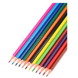 Карандаши цветные пластиковые 12цв. "Мультики"