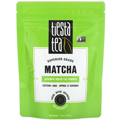 Tiesta Tea Company, Japanese Green Tea Powder, Matcha, 1.5 oz (42.5 g)