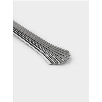 Вилки столовые Доляна «Снежная королева», длина 19.7 см, набор 12 шт., нержавеющая сталь, серебристые