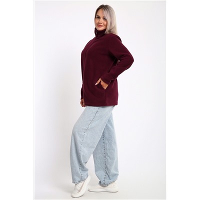 Толстовка 734 флис стойка молния НАТАЛИ, 1196644