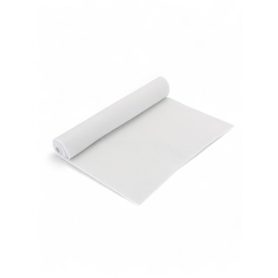 Коврик - лежак для бани и сауны, 150×50 см, полиэфир 70%, шерсть 30%, светлый, «Добропаровъ»