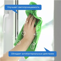 Средство для мытья стёкол, зеркал и мебели Synergetic, 500 мл