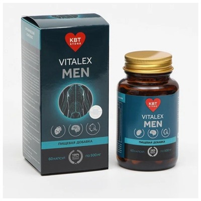 Vitalex Omega-3s Men (Виталекс Мен ) комплекс витаминов для мужчин 60 капс.