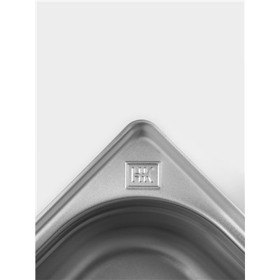 Гастроёмкость GN 1/4 Hanna Knövell, 100 мм, 265×162×100 мм, толщина 0.8 мм, нержавеющая сталь