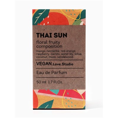 Парфюмерная вода женская Vegan Love Studio Thai Sun, 50 мл (по мотивам Taj Sunset (Escada)
