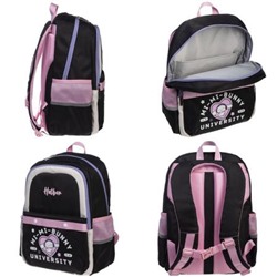 Рюкзак школьный "МОДНАЯ ШКОЛА. Ми-ми зайчик" 41х29х17,5 см 2 отделения 3 кармана (072866) 22046 Хатбер