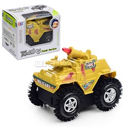 Машина- перевертыш "Камуфляж" (свет) в коробке