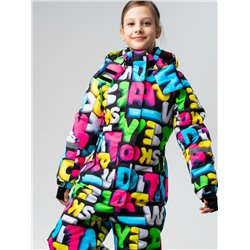 Комбинезон текстильный с полиуретановым покрытием для девочек