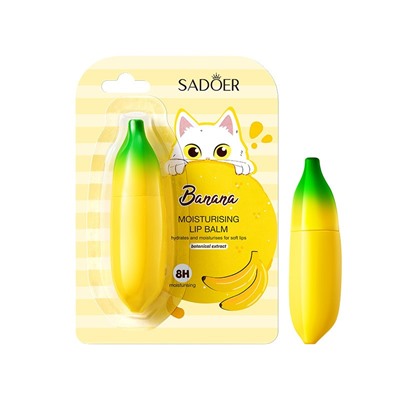 Бальзам для губ "Банан" Sadoer, 3.6 гр.