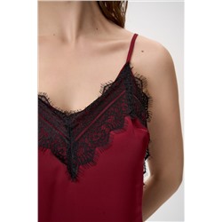 Платье – сорочка (бордовый)