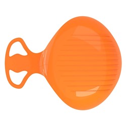 Санки-ледянки «Скороход», оранжевые, 65×42 см