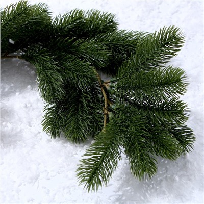 Ветка декоративная новогодняя, 56 см