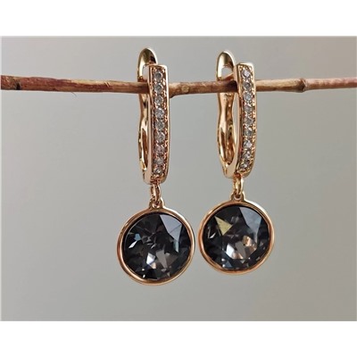 Серьги с кристаллами Swarovski