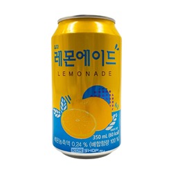 Газированный б/а напиток со вкусом лимона Lemon Ade Ilhwa, Корея, 350 мл