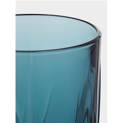 Стакан высокий стеклянный «Зальцбург», 380 мл, цвет лондон топаз